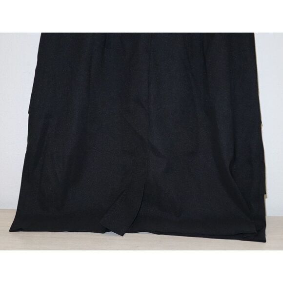 Connected Apparel Women's Petite Sz 6 Black/Nude Lace Combo Sheath Dress $79 - Picture 5 of 7